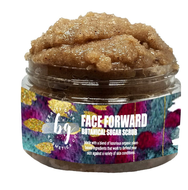 Beauty Gate Face Forward Botanical Sugar Scrub - Go Natural 24/7, LLC