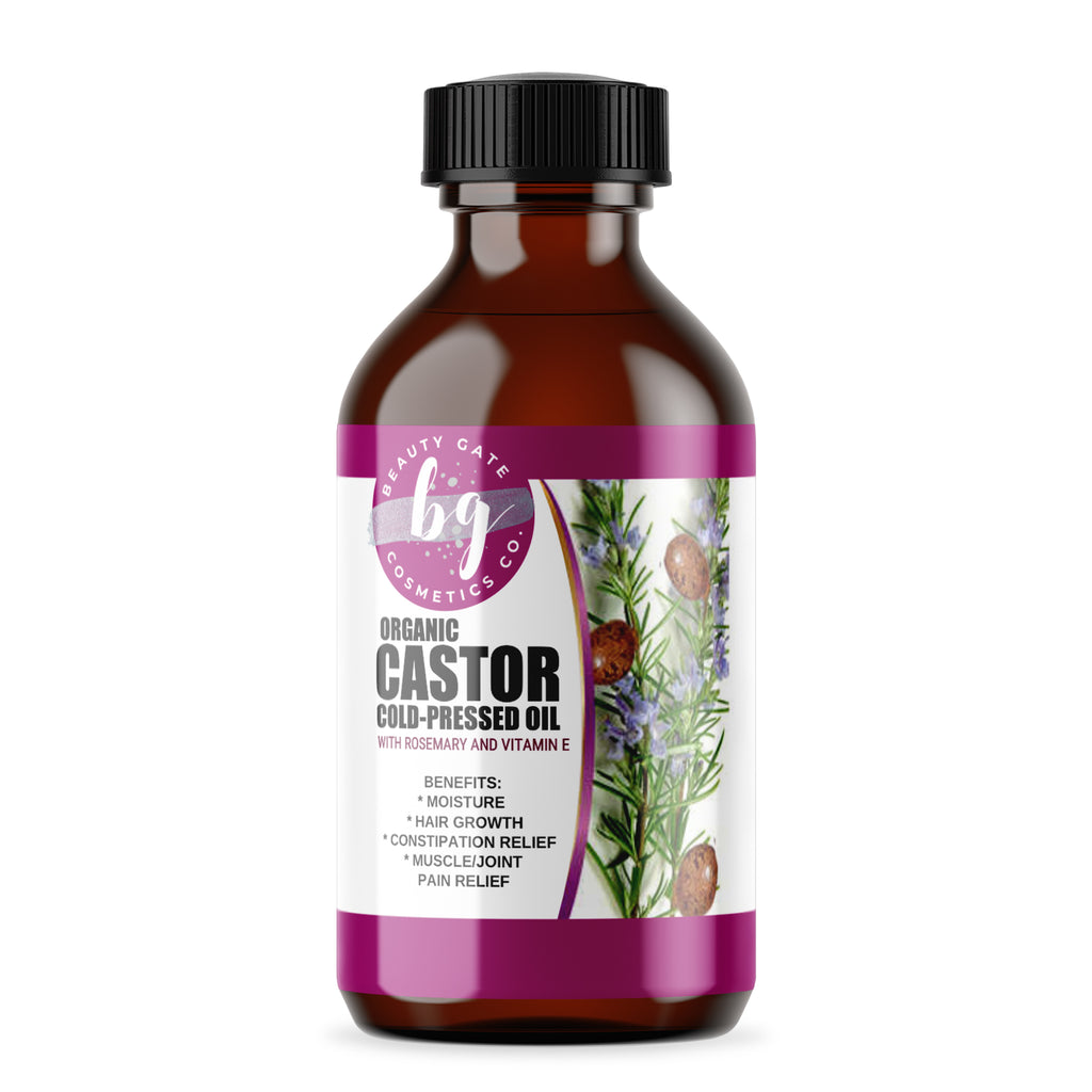 Beauty Gate CP Castor Oil with Rosemary - Go Natural 24/7, LLC