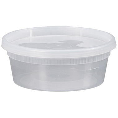 Go Natural 24/7 8 oz Deli Container