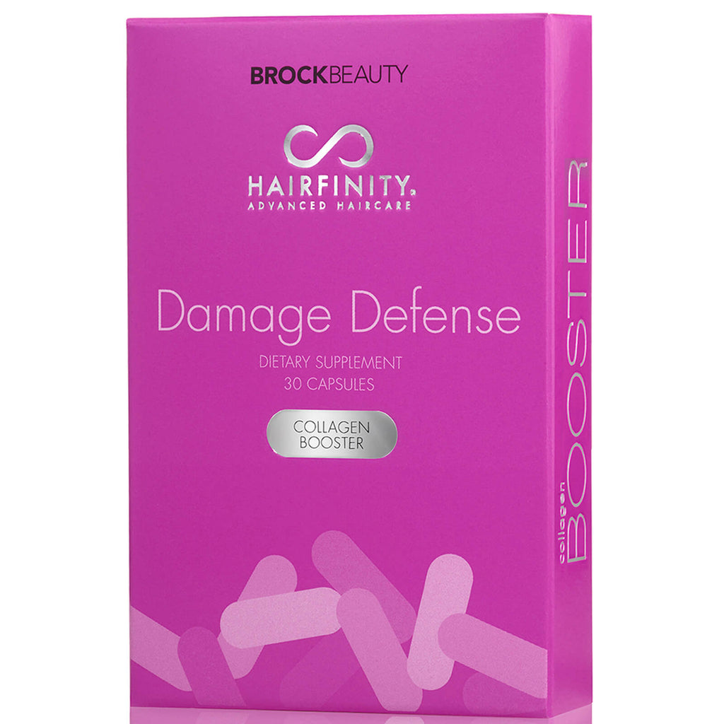 Brock Beauty Hairfinity Damage Defense Collagen Booster - Go Natural 24/7, LLC