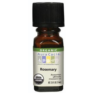 Aura Cacia Rosemary Organic Essential Oil - Go Natural 24/7, LLC