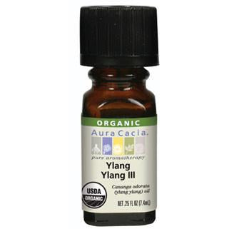 Aura Cacia Ylang Ylang III Organic Essential Oil - Go Natural 24/7, LLC