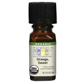 Aura Cacia Orange Sweet Organic Essential Oil - Go Natural 24/7, LLC