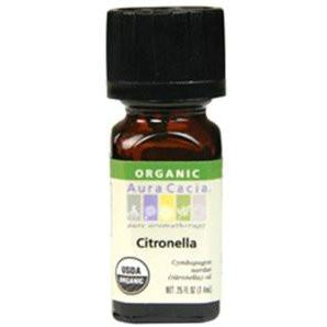 Aura Cacia Citronella Organic Essential Oil - Go Natural 24/7, LLC