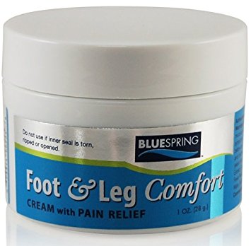 Blue Spring Foot & Leg Comfort Cream 2oz - Go Natural 24/7, LLC