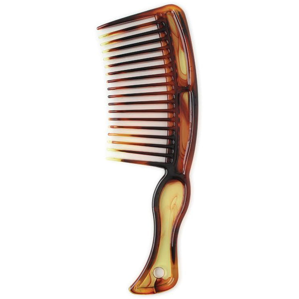 Annie 10 1/2" Tortoise Detangler Comb - Go Natural 24/7, LLC