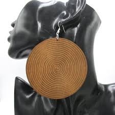 Locs Perfected Hypnotic Wood Earrings