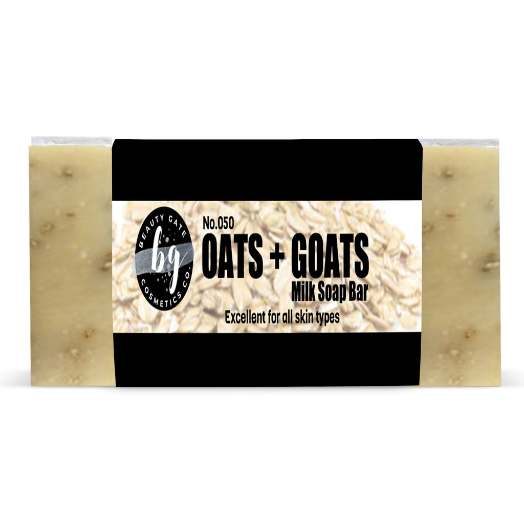 Beauty Gate Oats + Goats Milk Soap Bar - Go Natural 24/7, LLC