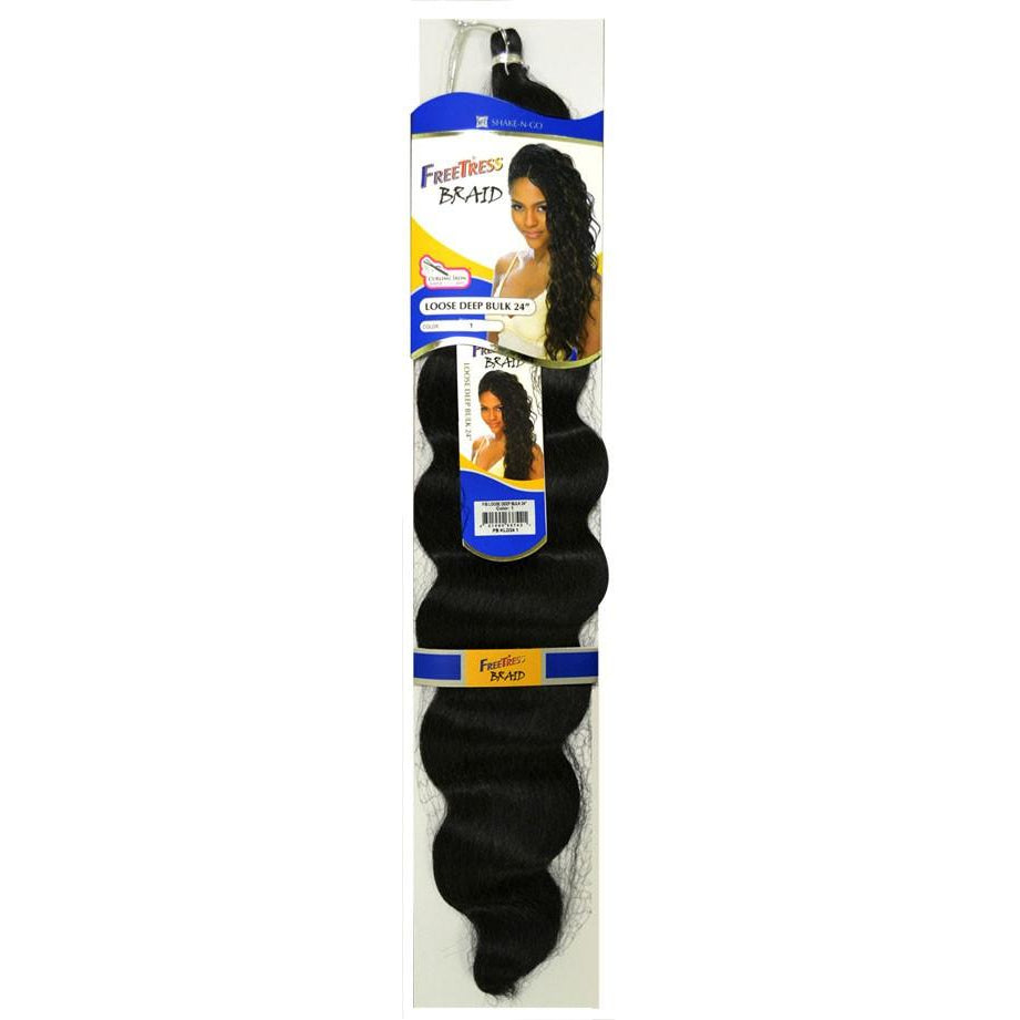 FreeTress Braid Loose Deep Bulk 24" - Go Natural 24/7, LLC