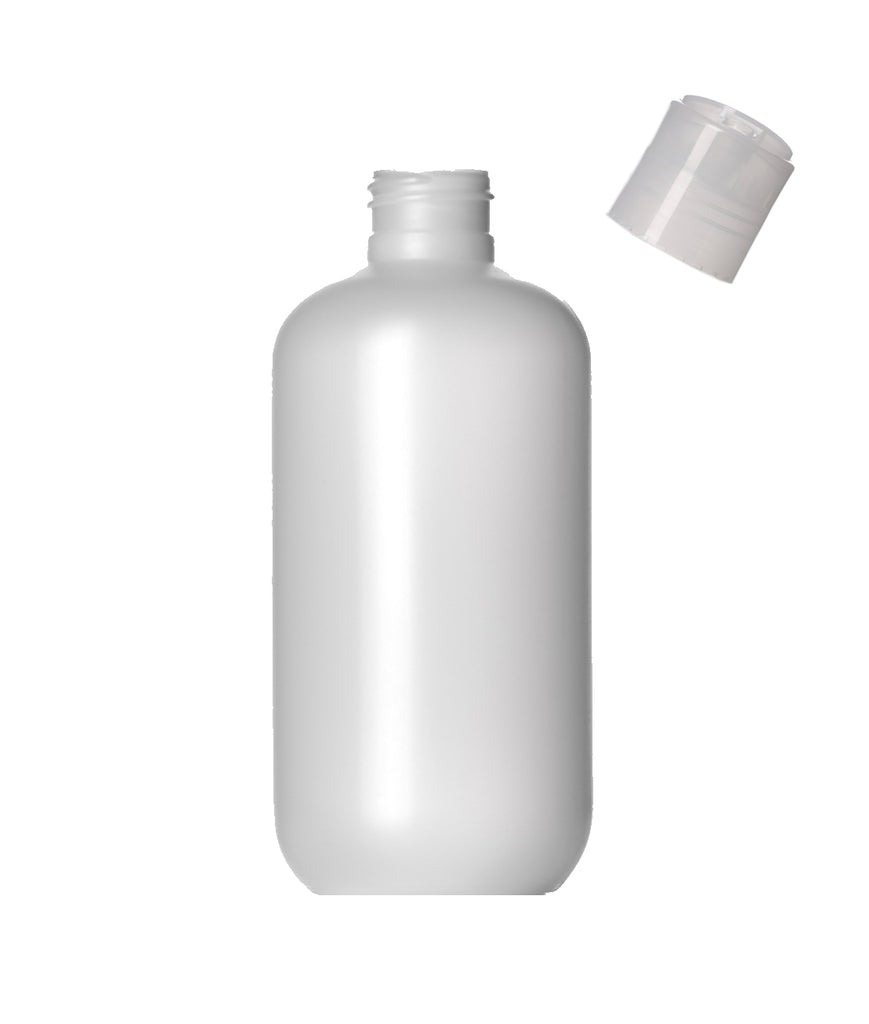 Go Natural 24/7 - Natural Plastic Cosmetic Bottle - 8 oz