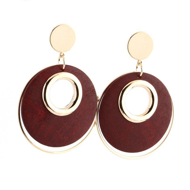 Locs Perfected Elemental II Wood Earrings