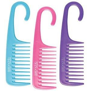 Scalpmaster Salon Chic Hook Shower Comb - Go Natural 24/7, LLC